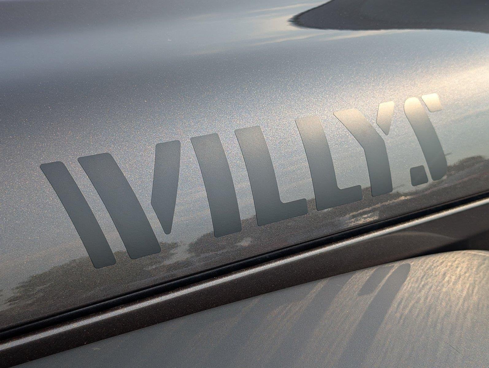 Used 2026 Granite Crystal Metallic Clearcoat Jeep Willys image 10
