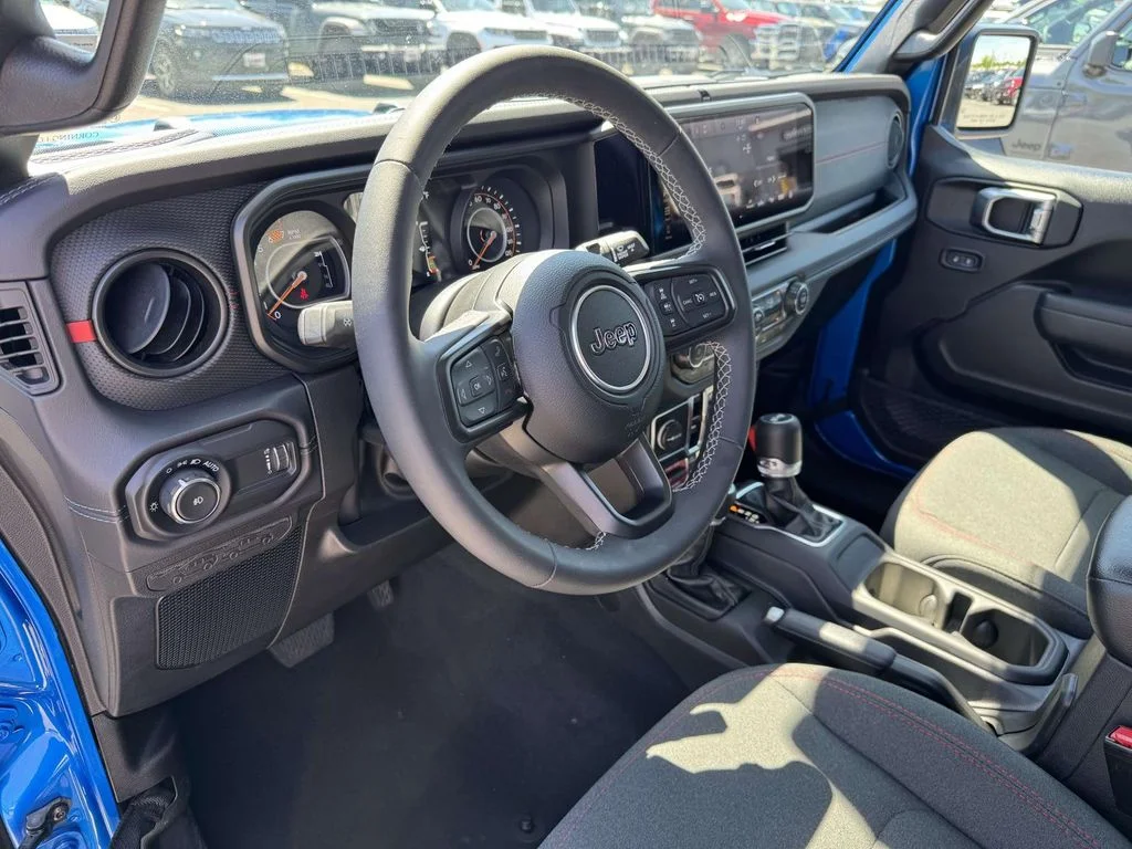 Used 2025 Blue Jeep Rubicon image 2