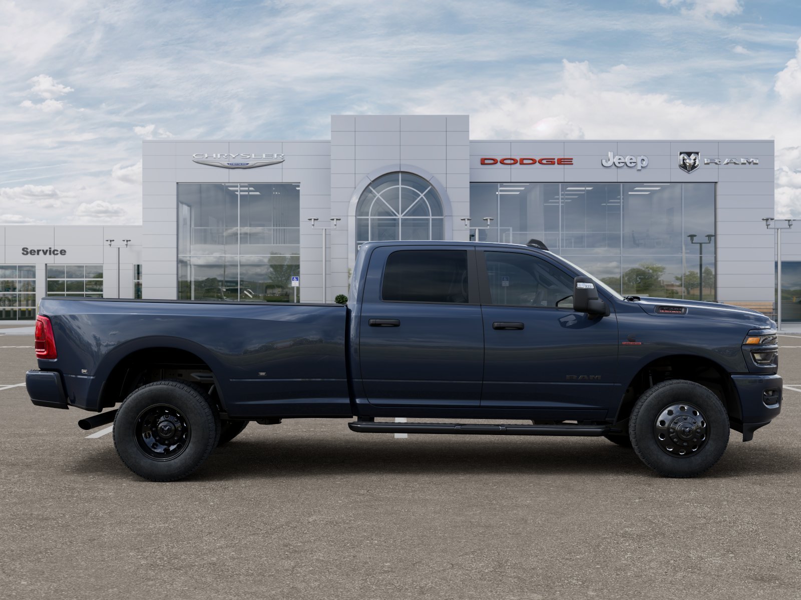 New 2026 Forged Blue Metallic Exterior Paint RAM Big Horn image 51