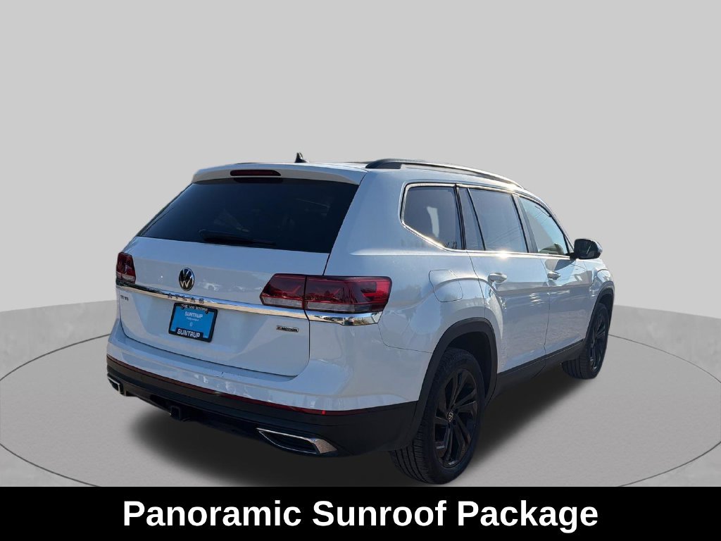 Used 2022 White Volkswagen 3.6L V6 SE w/Technology image 6