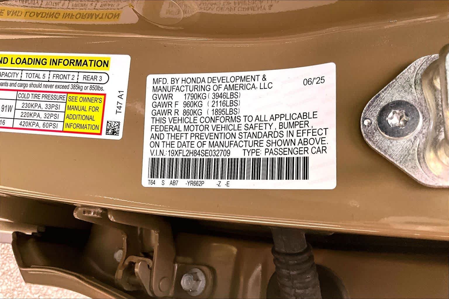 Used 2025 Sand Dune Pearl Honda Sport image 37