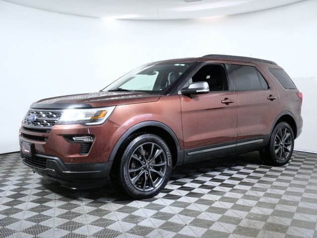 Certified 2018 Ford Explorer XLT with VIN 1FM5K8D88JGC00238 for sale in Apple Valley, Minnesota