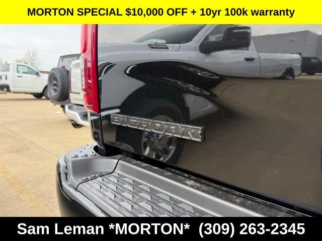 New 2026 Diamond Black Crystal Pearl-Coat Exterior Paint Ram Big Horn image 13