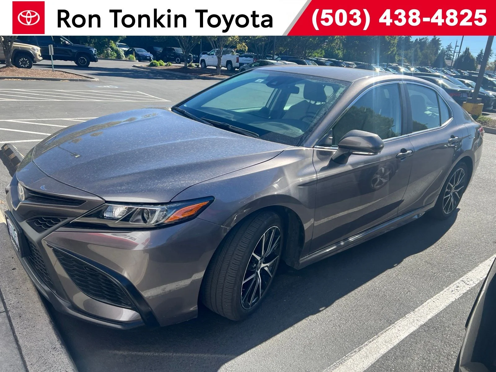 Used 2024 Predawn Gray Mica Toyota SE image 1