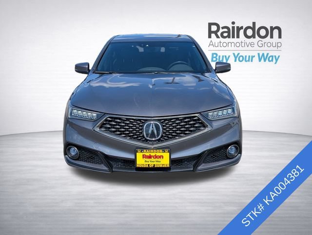 Used 2019 Acura TLX Technology & A-Spec Pack with VIN 19UUB1F67KA004381 for sale in Sumner, WA
