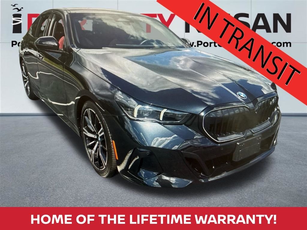 Used 2024 Black Sapphire Metallic BMW 540i xDrive image 1