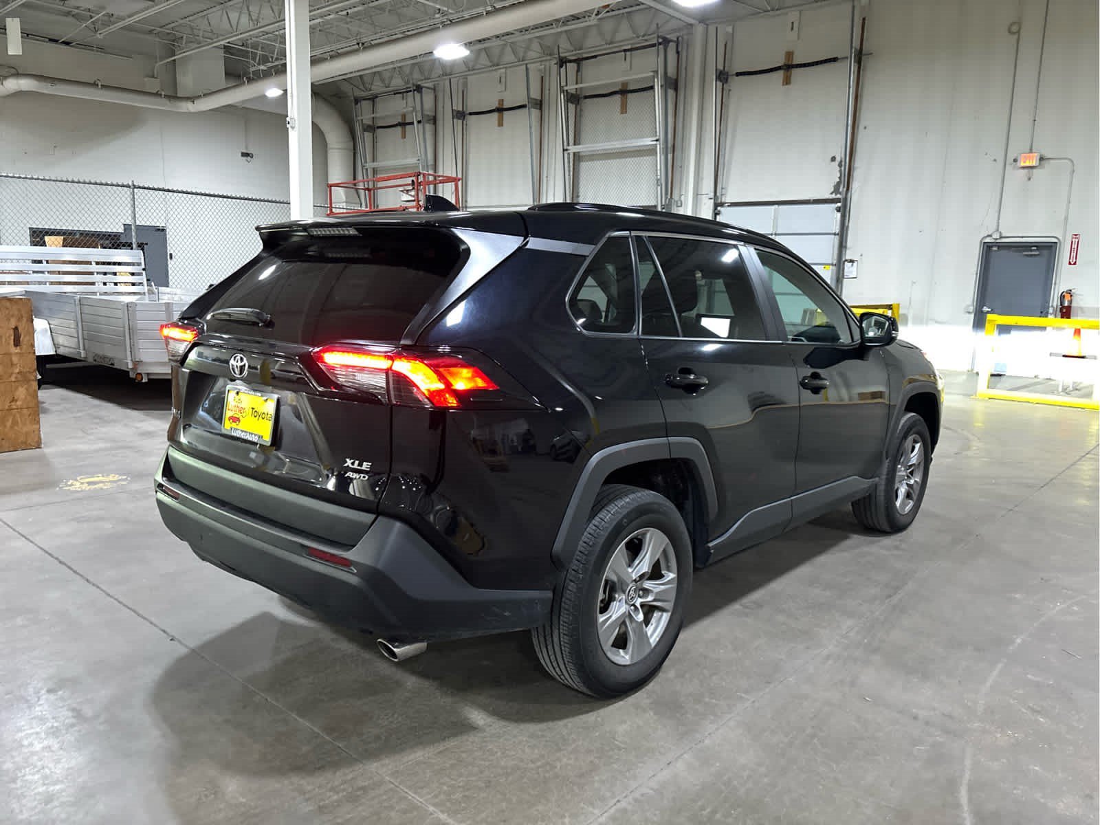 Used 2024 Midnight Black Metallic Toyota XLE image 6