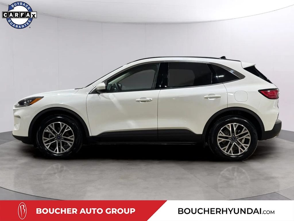 Used 2020 White Metallic Ford SEL image 6