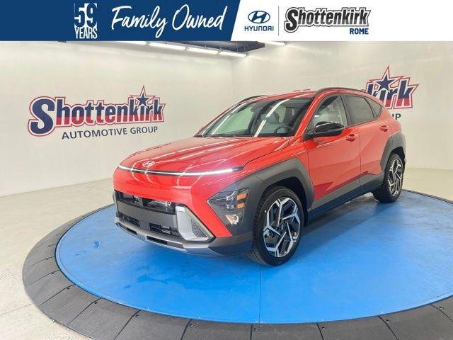 New 2026 Orange Hyundai SEL Premium FWD image 1