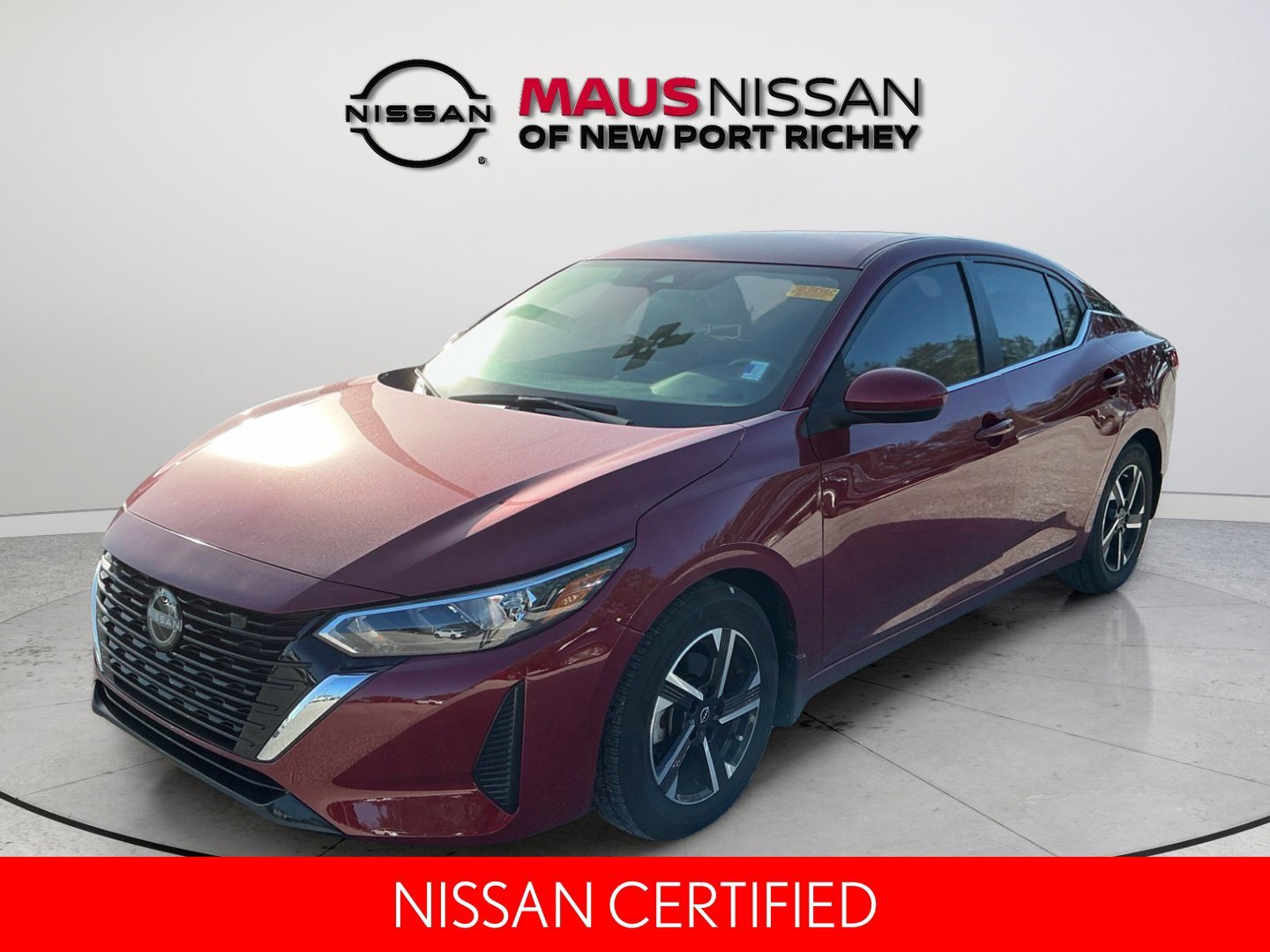 Certified Used 2024 Red Nissan SV image 3