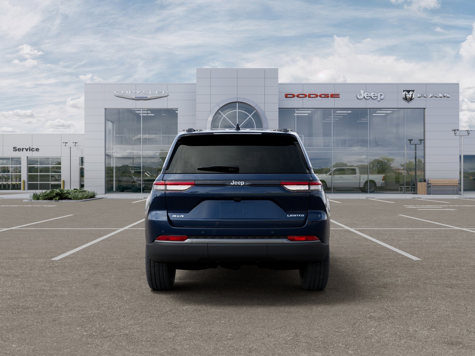 New 2026 Fathom Blue Pearl-Coat Exterior Paint Jeep Limited image 33