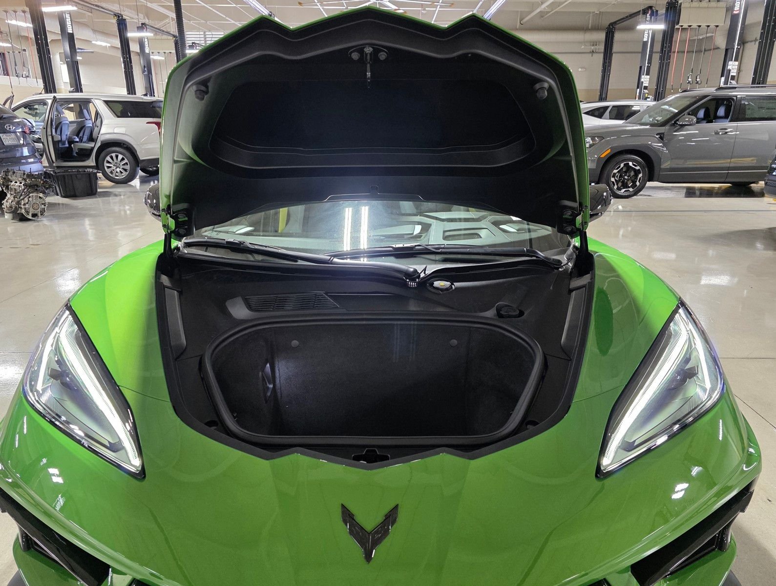 Used 2026 Roswell Green Metallic Chevrolet Stingray image 12
