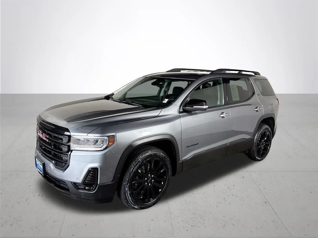Used 2021 Gray GMC SLE image 2