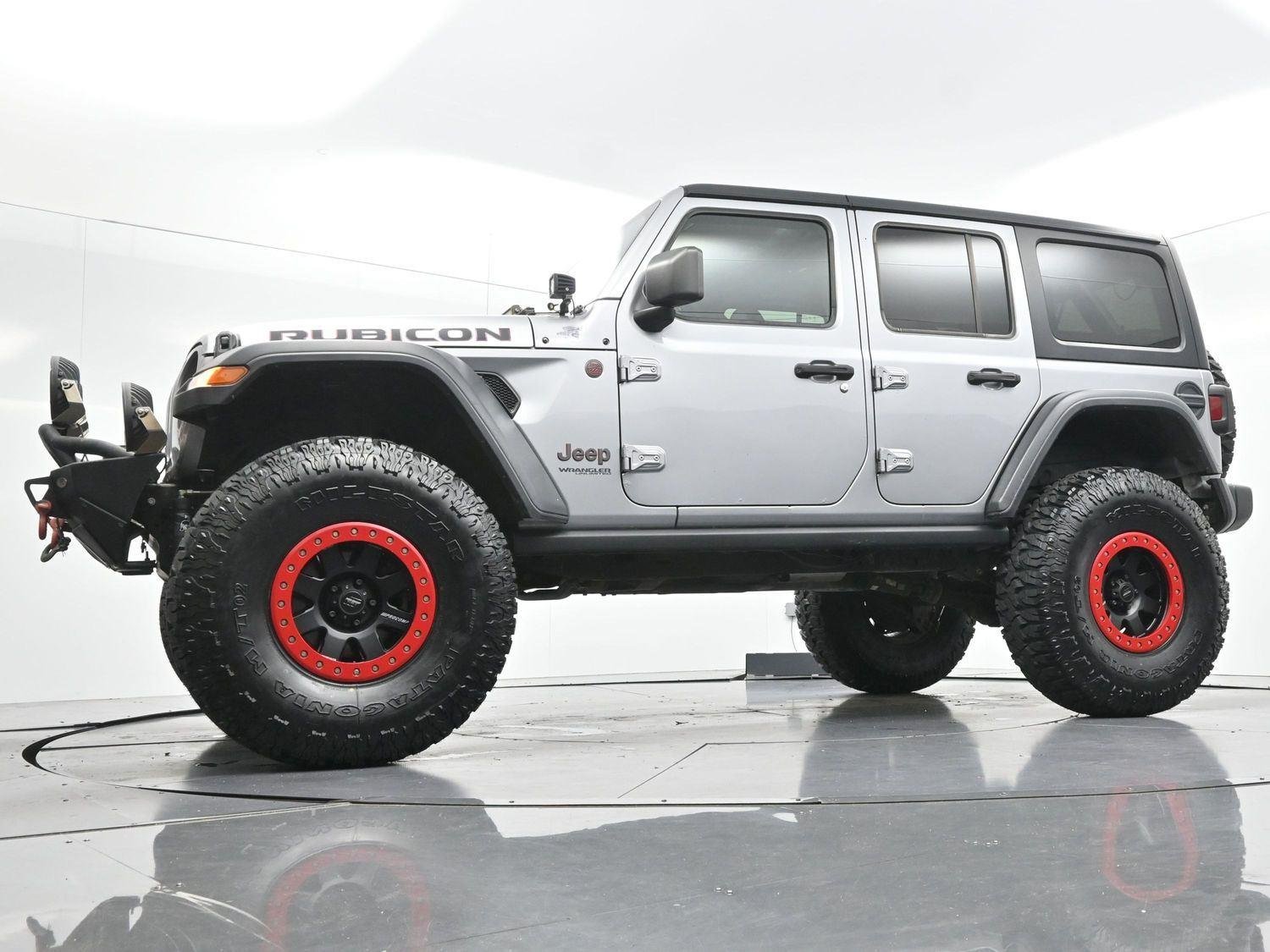 Used 2020 Billet Silver Metallic Clearcoat Jeep Rubicon image 43