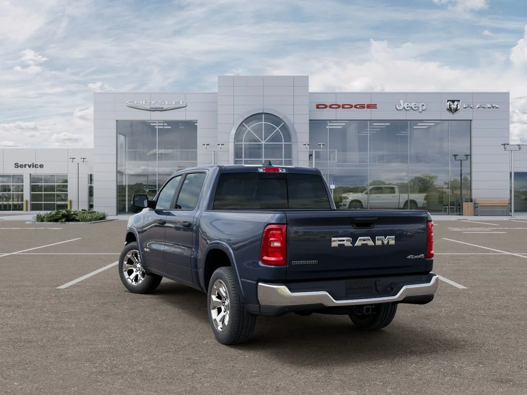 New 2026 Forged Blue Metallic Exterior Paint RAM Big Horn/Lone Star image 3