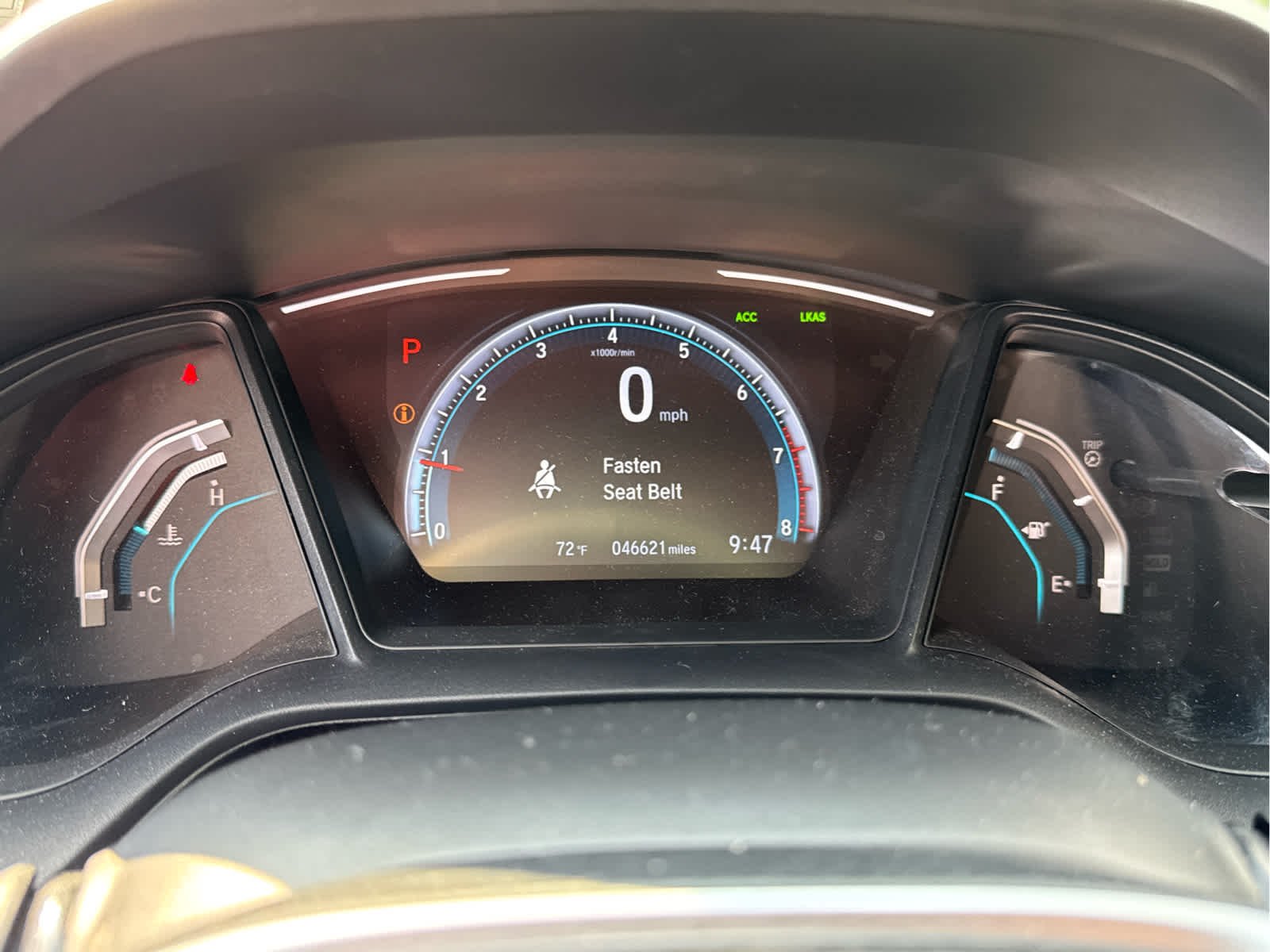Used 2019 Aegean Blue Metallic Honda LX image 8