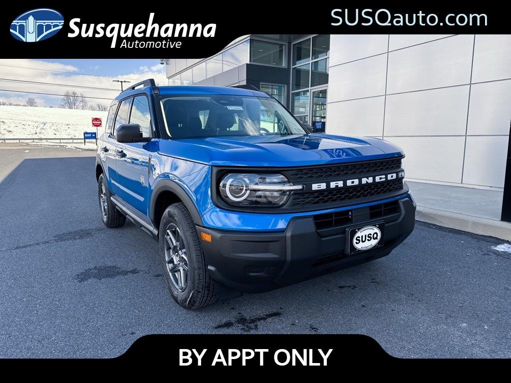 Velocity Blue Metallic 2026 Ford Bronco Sport SUV / Crossover All-Wheel Drive 8-Speed Automatic
