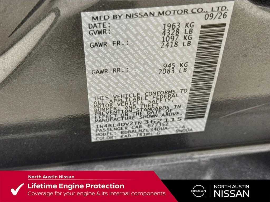 New 2026 Gray Nissan 2.5 SV image 38