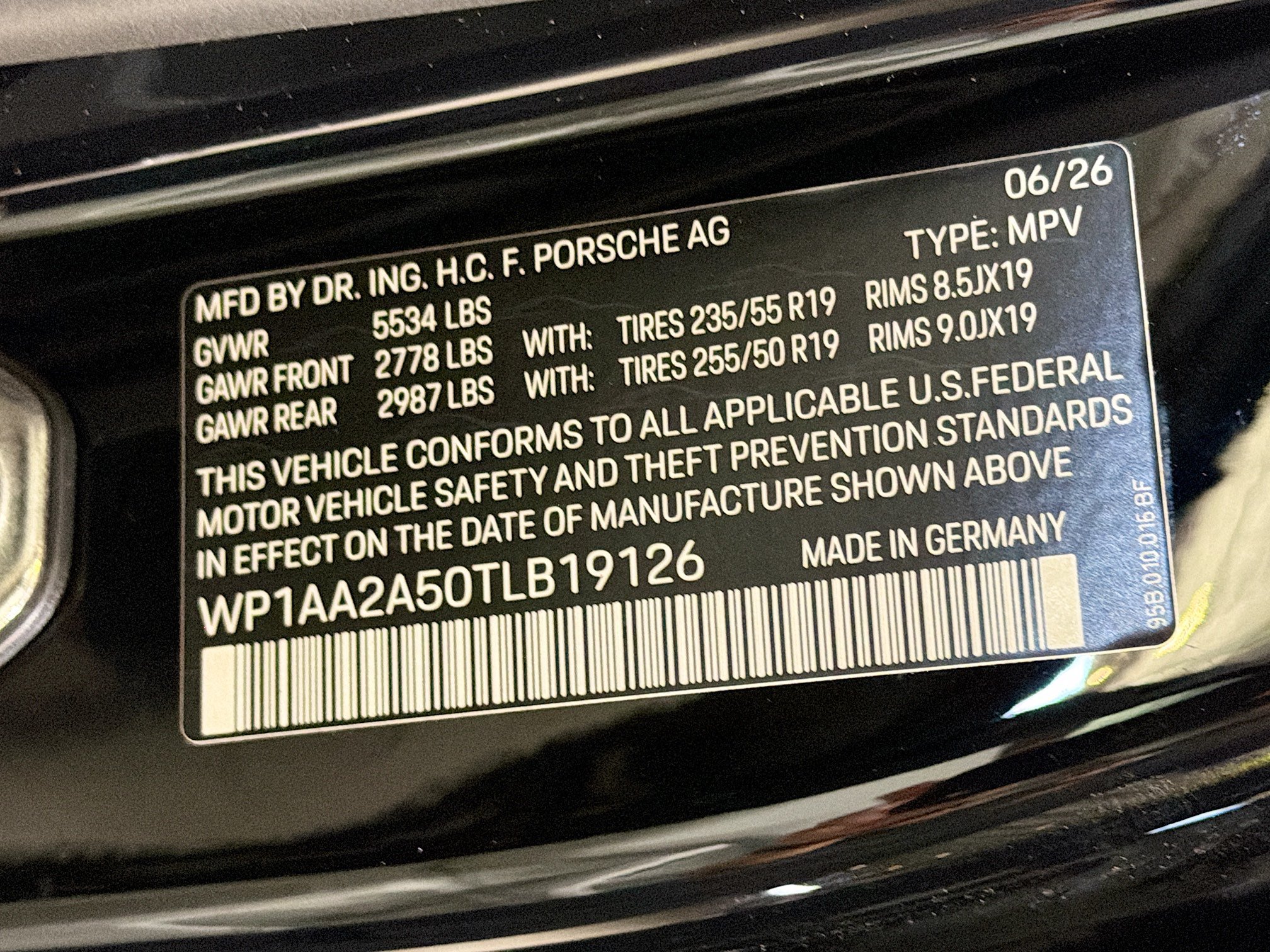 New 2026 Black Porsche  image 40