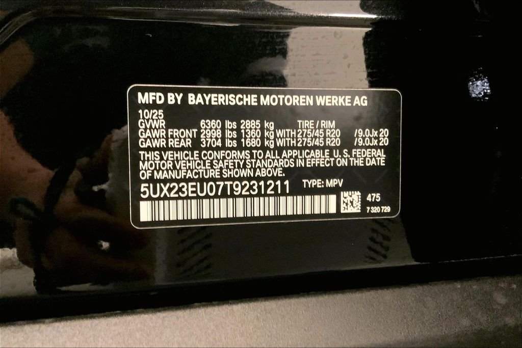 Used 2026 Black Sapphire Metallic BMW  image 10