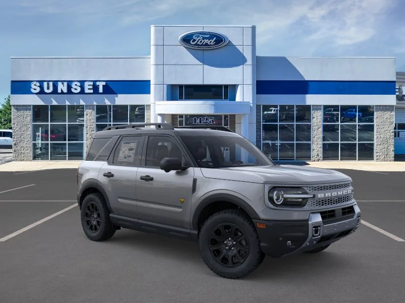 New 2026 Carbonized Gray Metallic Ford Badlands image 7