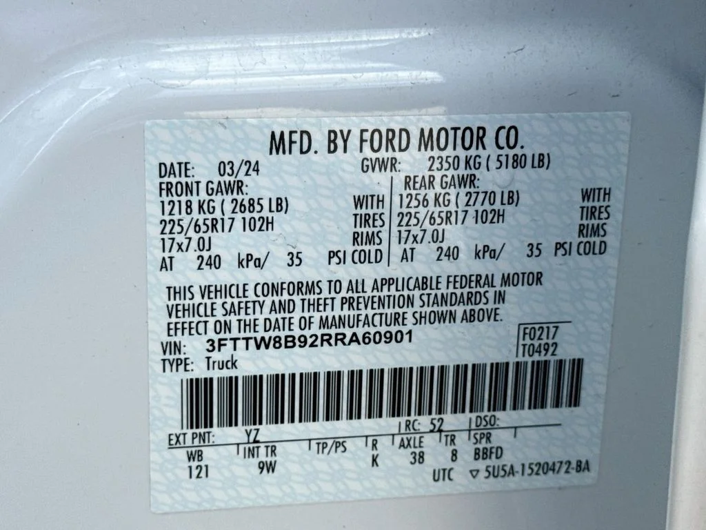 Used 2024 White Ford XL image 37
