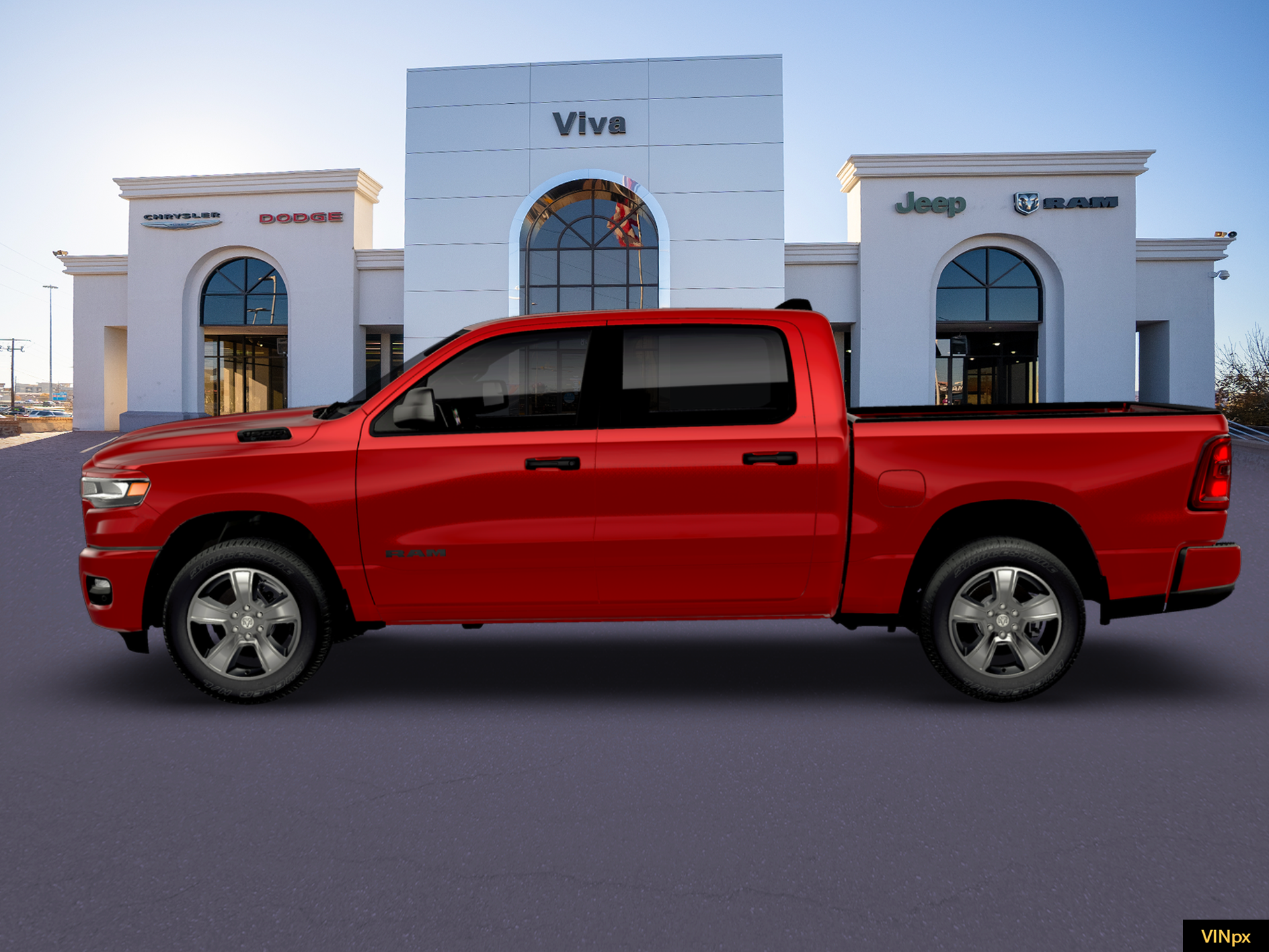 New 2026 Molten Red Pearl-Coat Exterior Paint RAM  image 15