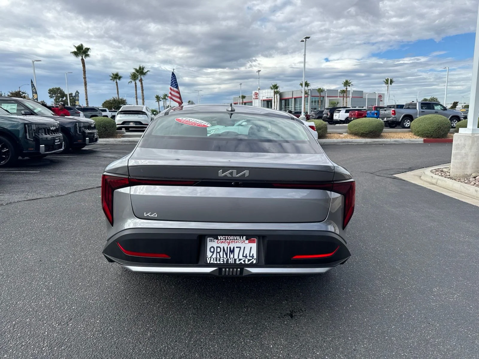 Used 2025 Steel Gray Kia LXS image 6