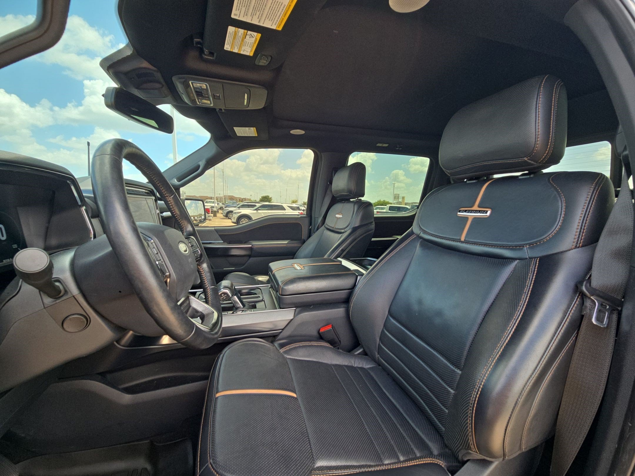 Used 2021 Agate Black Metallic Ford Platinum image 13