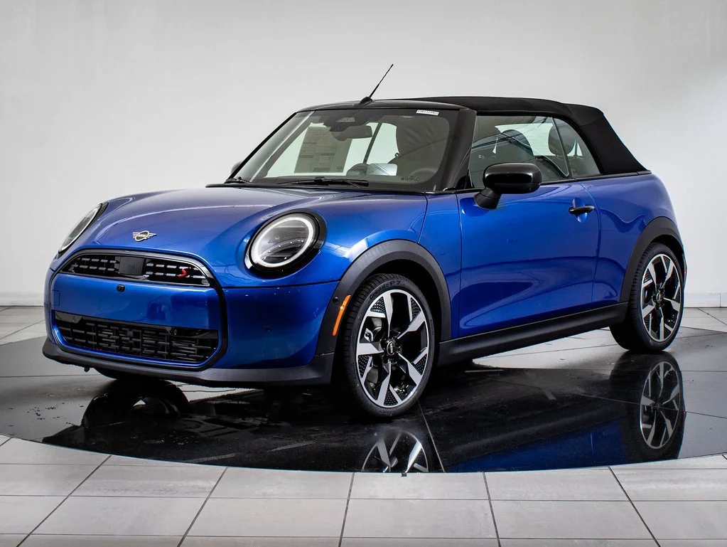 Certified Used 2026 Blazing Blue Metallic MINI Iconic image 1