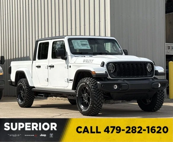 New 2027 Bright White Clearcoat Jeep Willys image 1