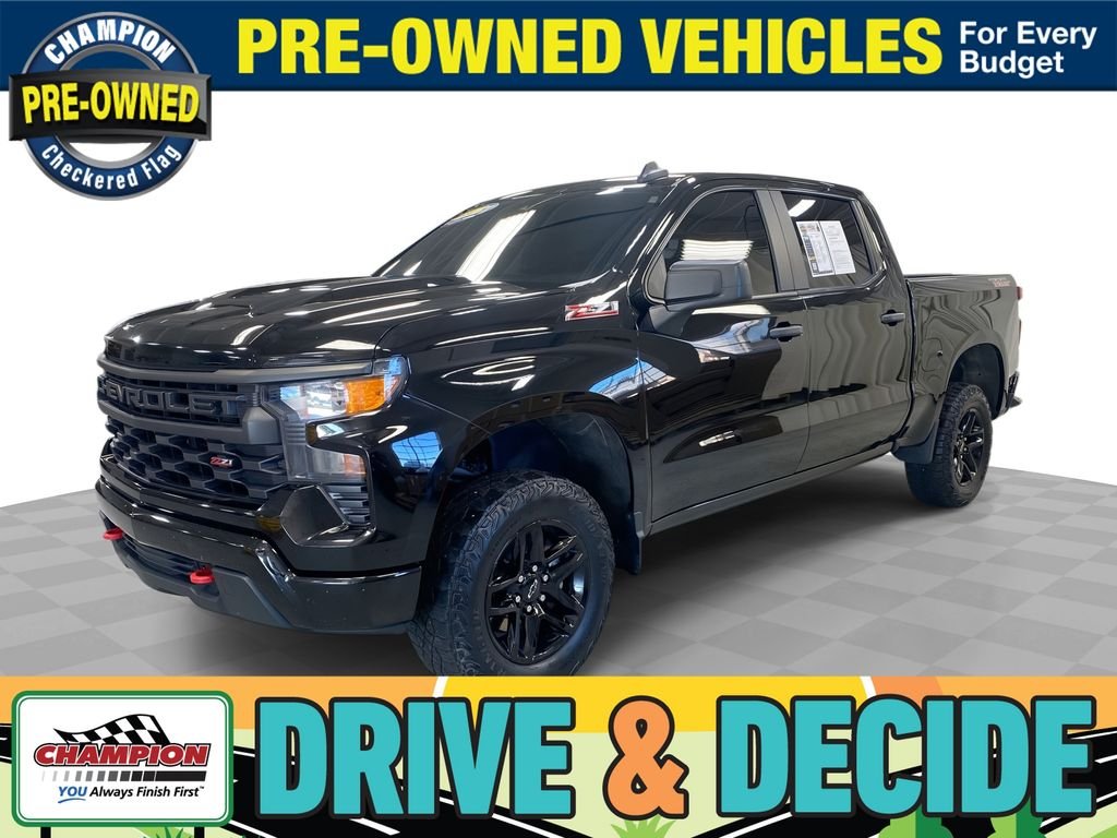 Used 2024 Black Chevrolet Custom Trail Boss image 1
