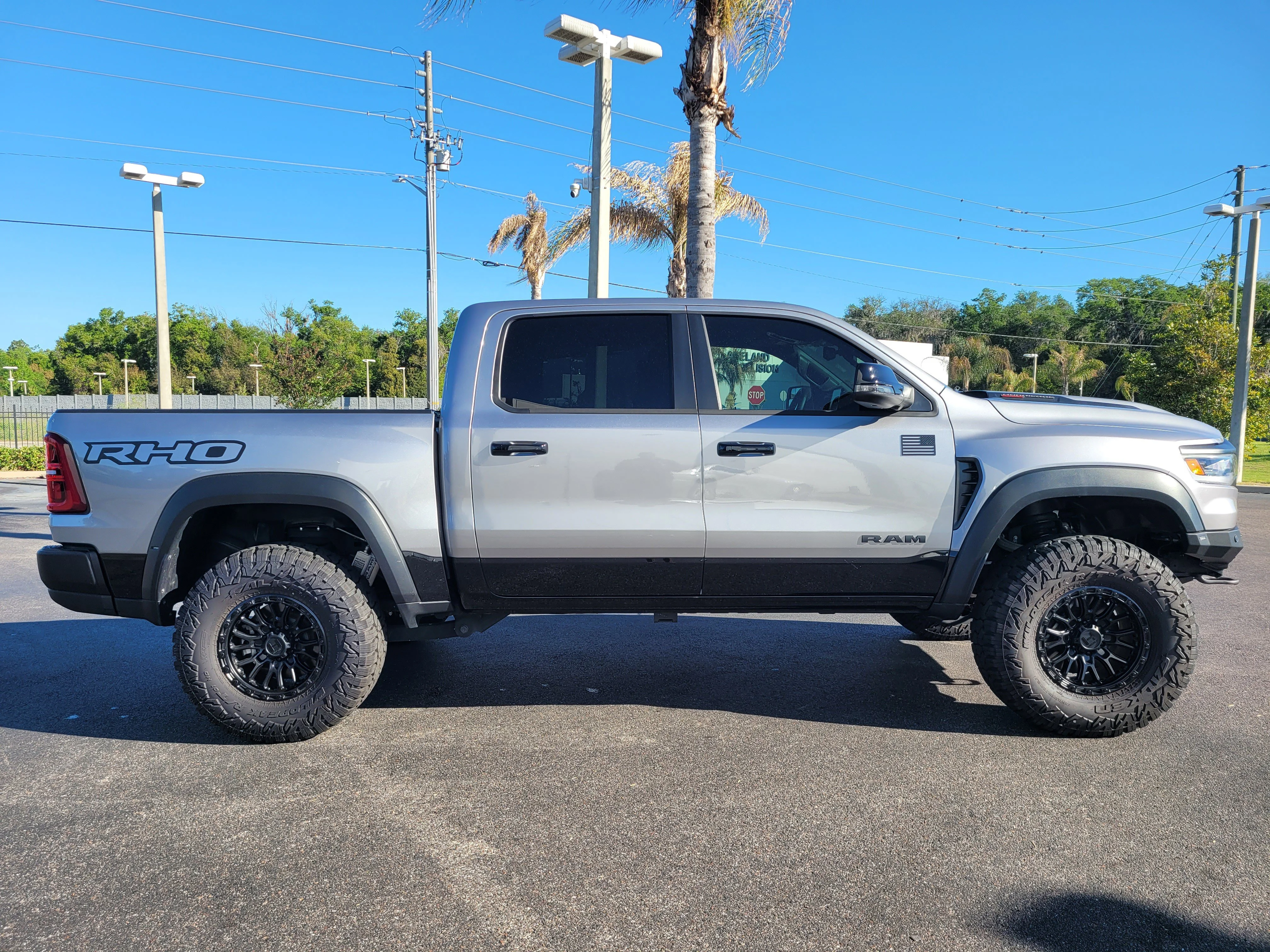 Used 2025 Billet Silver Metallic Clearcoat Ram RHO image 4