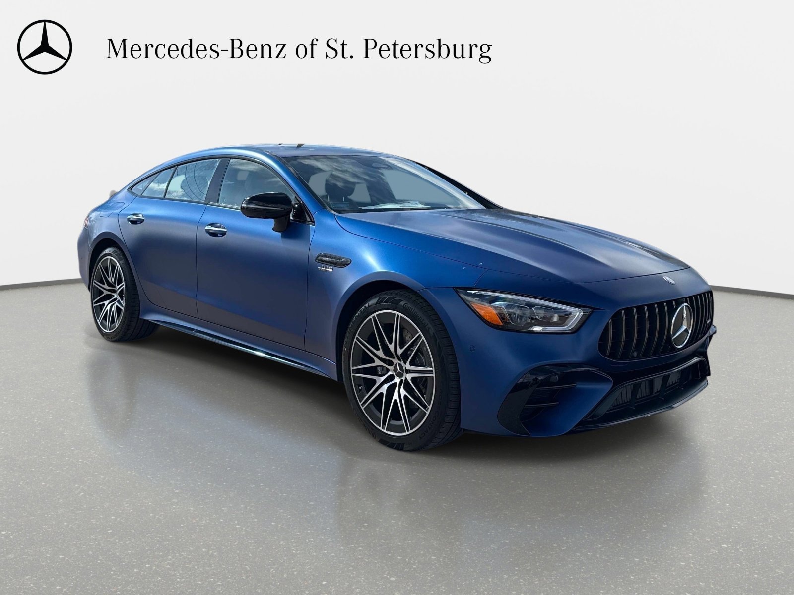 New 2026 Blue Mercedes-Benz 53 4-Door Coupe image 6