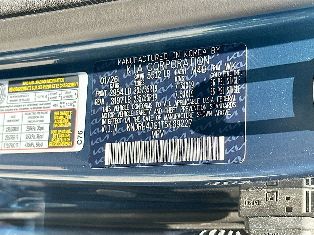 New 2026 Mineral Blue Kia EX image 34