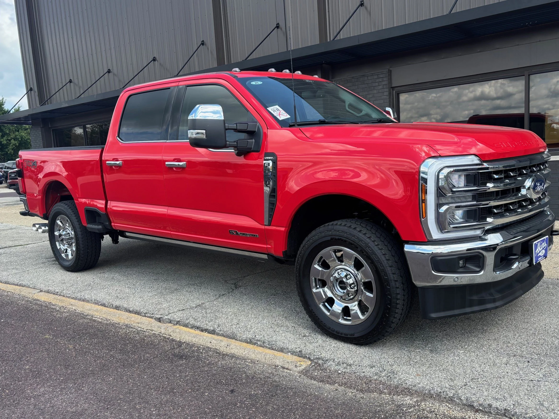 Used 2026 Race Red Ford LARIAT image 3