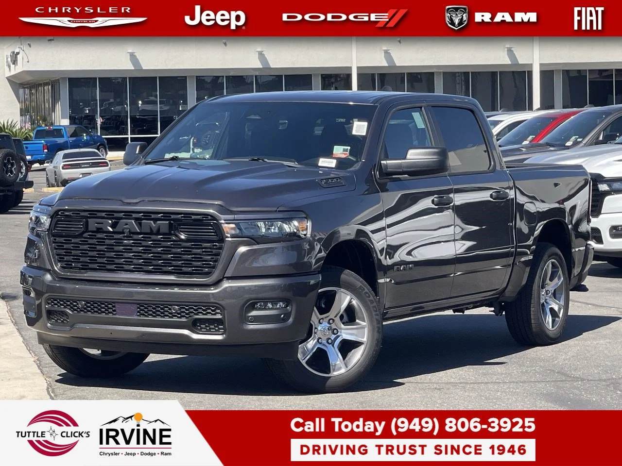 New 2027 Granite Crystal Metallic Clear-Coat Exterior Paint RAM Express image 1