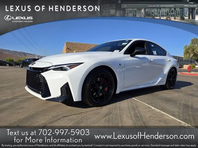New 2026 Ultra White Lexus F SPORT image 1