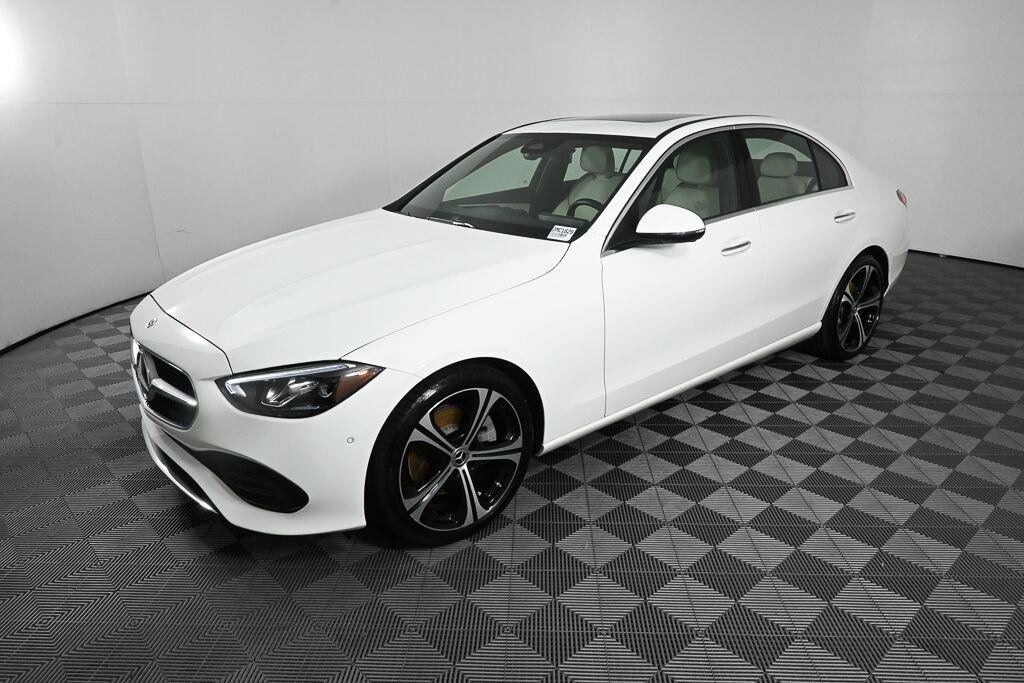 Certified Used 2024 Polar White Mercedes-Benz C 300 image 1