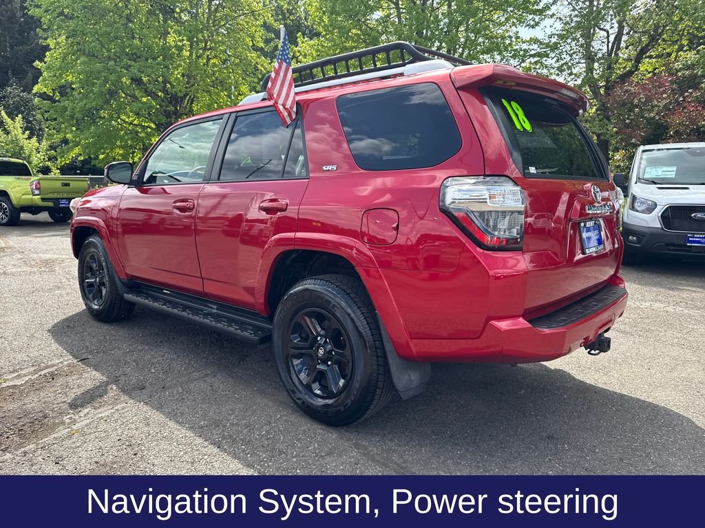 Certified Used 2018 Barcelona Red Metallic Toyota SR5 image 4