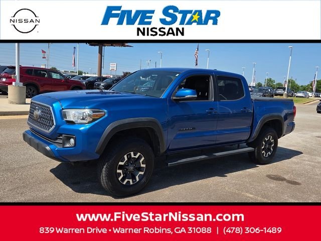 Used 2018 Blue Toyota TRD Off-Road image 3