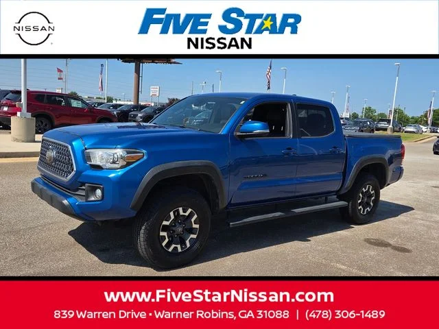 Used 2018 Blue Toyota TRD Off-Road image 3