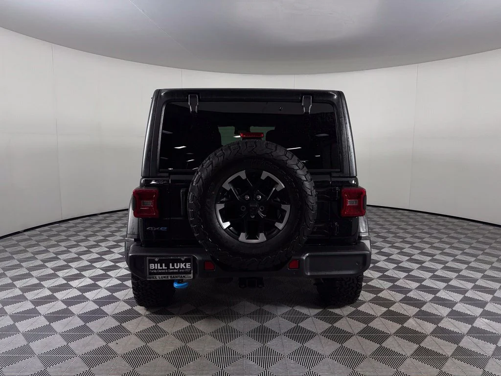 Certified Used 2025 Black Jeep Rubicon 4xe image 8