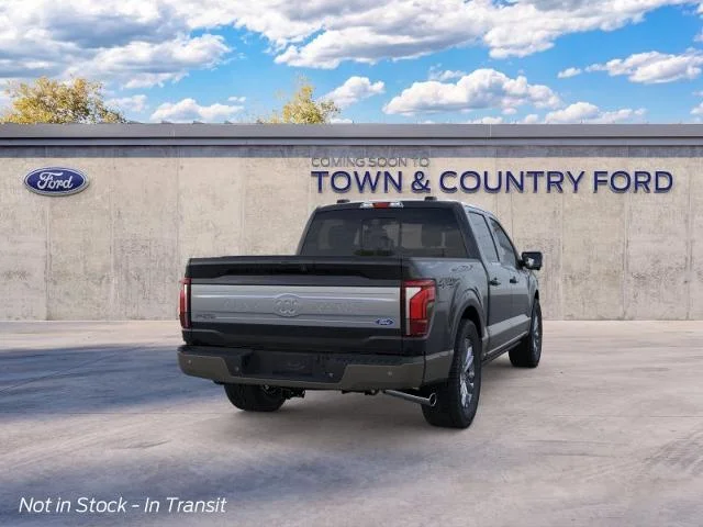 New 2026 Agate Black Metallic Ford King Ranch image 8
