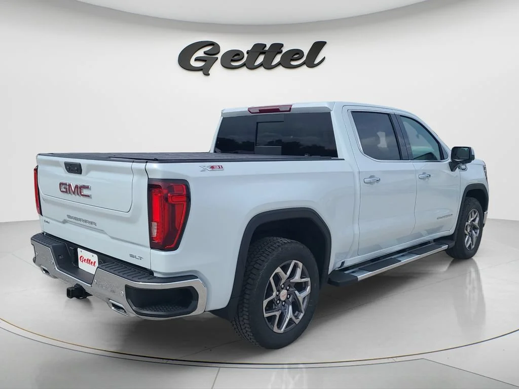 New 2026 Glacier White Tricoat GMC SLT image 5