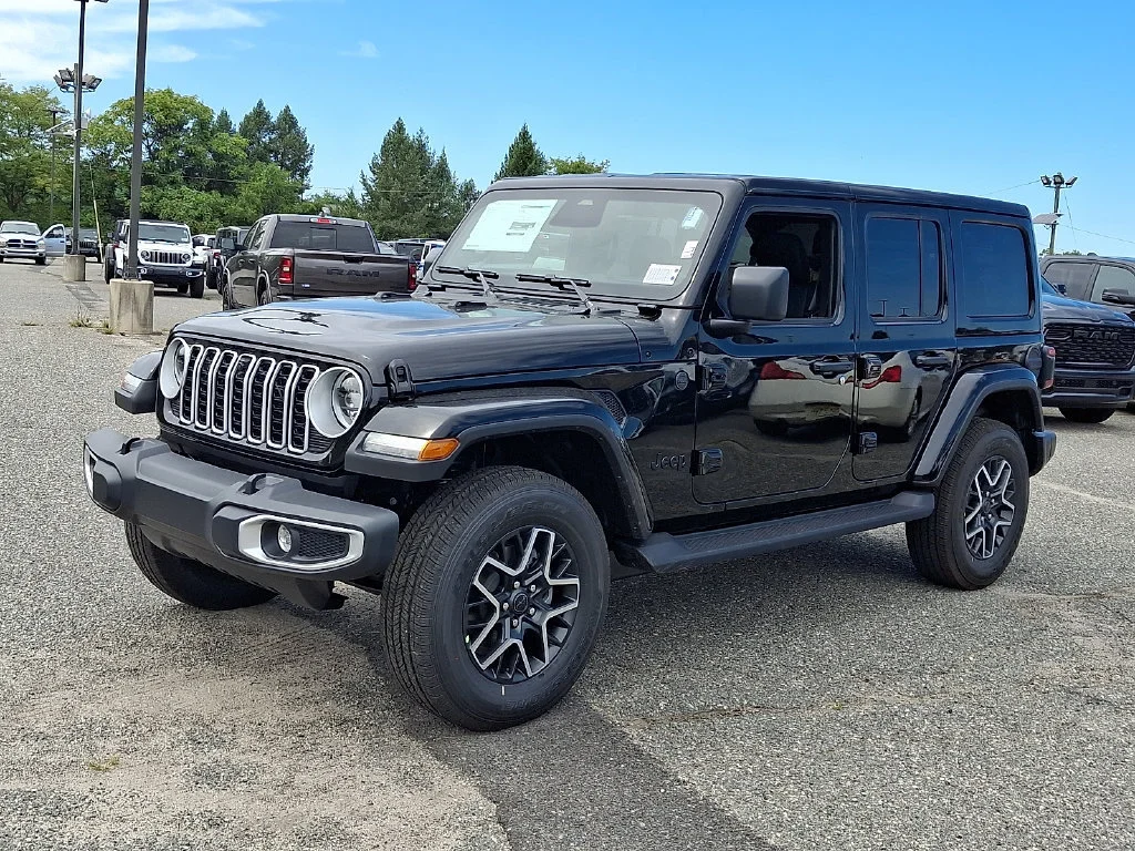 New 2027 Black Clearcoat Jeep Sahara image 4