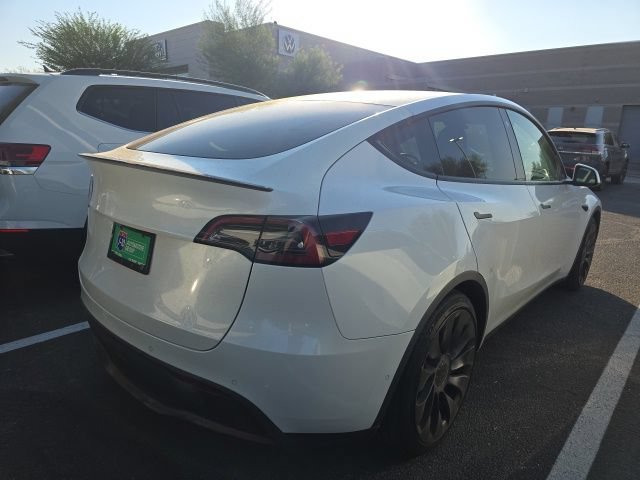 Used 2022 White Tesla Performance image 4
