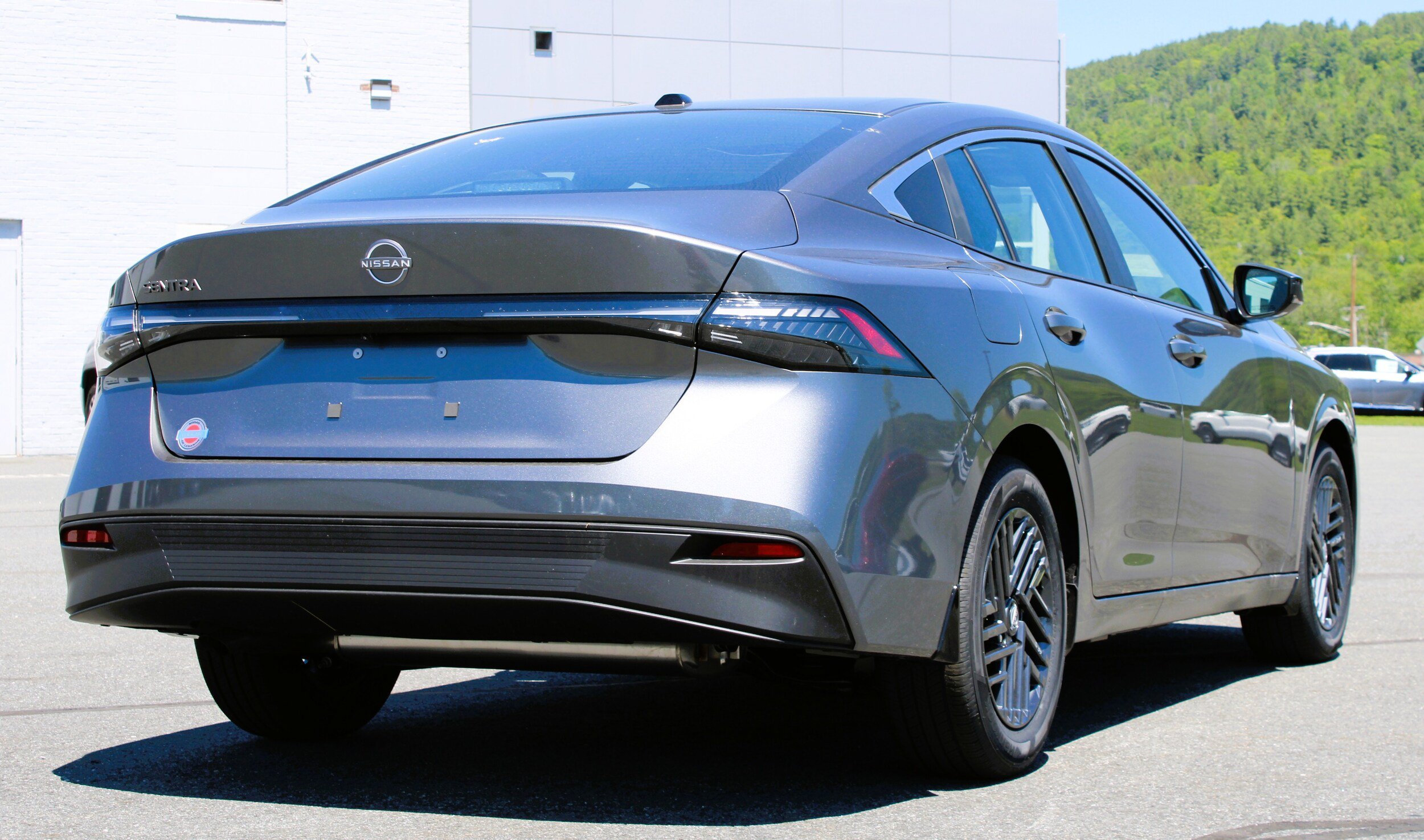 New 2026 Gun Metallic Nissan SV image 8