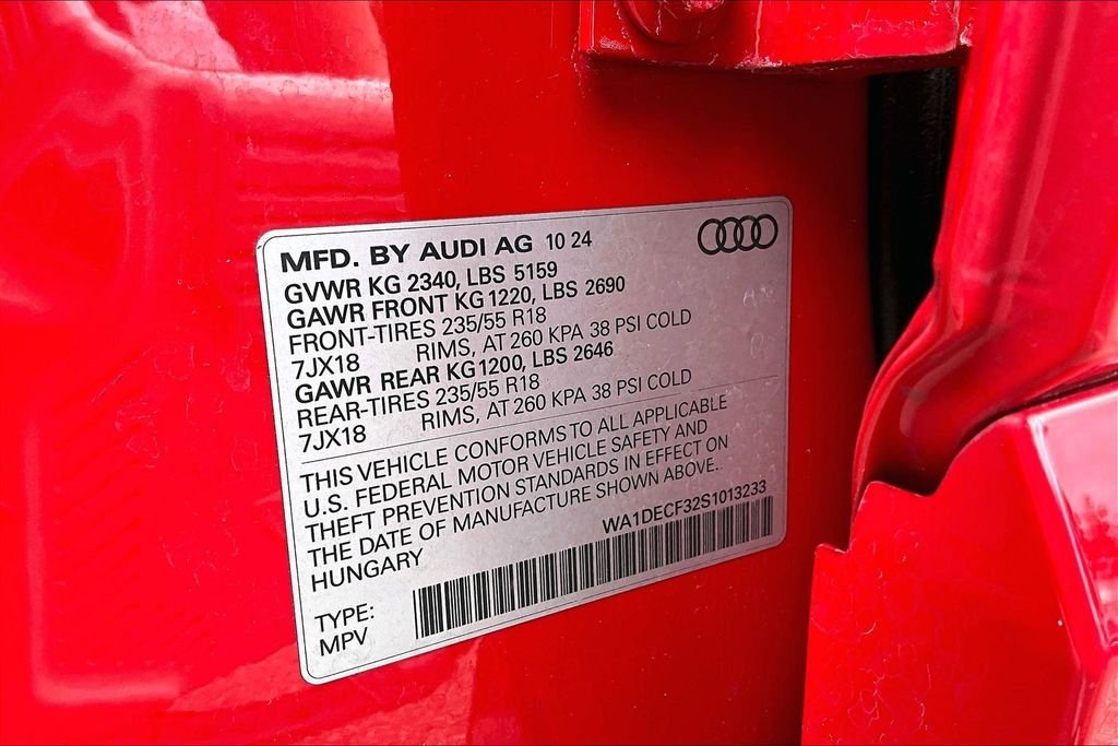 Used 2025 White Audi Premium image 34