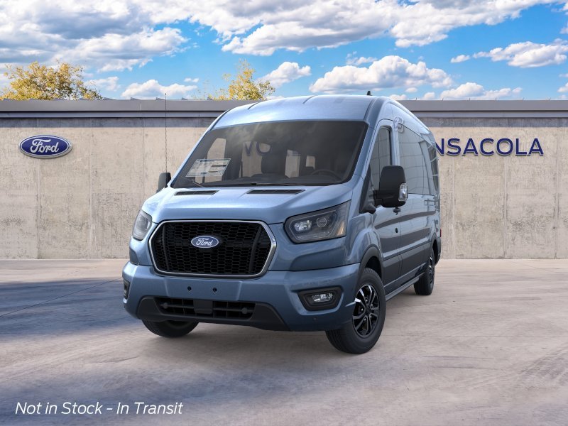 New 2026 Blue Metallic Ford Passenger Van XLT image 2